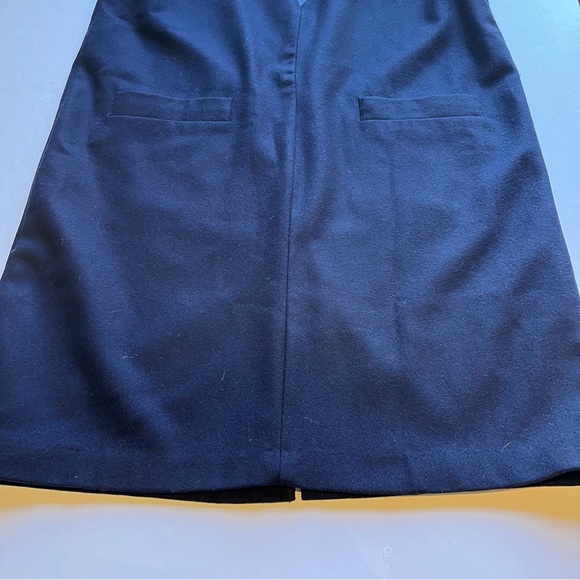 Sag Harbor Women's Wool Jumper Navy Blue Midi Size 14 - Picture 6 of 8